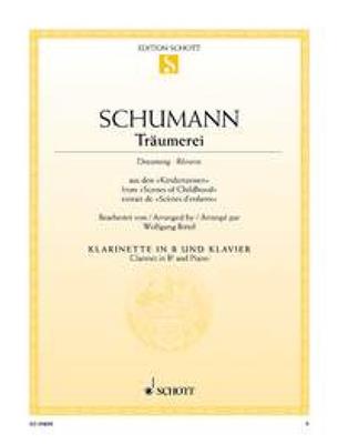 Robert Schumann: Träumerei op. 15/7: Clarinette et Accomp.