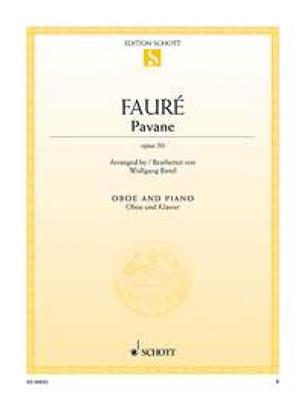 Gabriel Fauré: Pavane op. 50: Hautbois et Accomp.