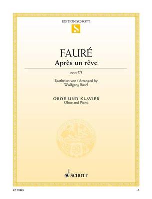 Gabriel Fauré: Après un rêve op. 7/1: Hautbois et Accomp.