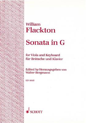 William Flackton: Sonata In G Op.2 No.6: Alto et Accomp.
