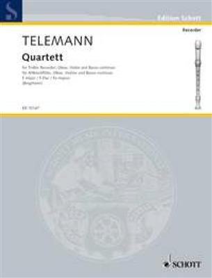 Georg Philipp Telemann: Quartet in F Major: Ensemble de Chambre
