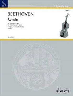 Ludwig van Beethoven: Rondo For Viola and Piano In F Major: Alto et Accomp.