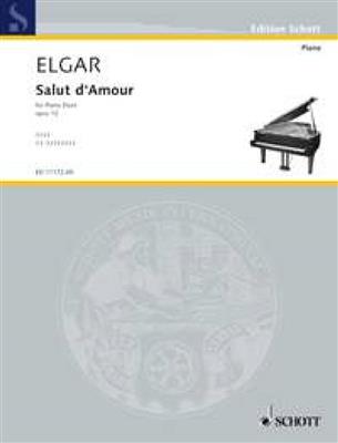 Edward Elgar: Salut D'Amour For Piano Duet: Piano Quatre Mains