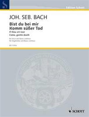 Johann Sebastian Bach: Bist Du Bei Mir: Chant et Piano