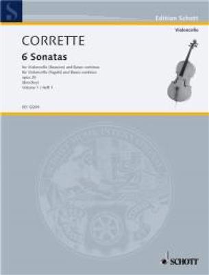 Michel Corrette: Les Délices de la Solitude op. 20 Vol. 1: Violoncelle et Accomp.