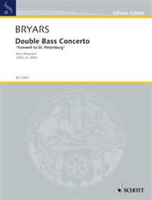 Gavin Bryars: Double Bass Concerto: Orchestre et Solo