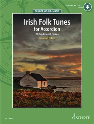 Irish Folk Tunes for Accordion : (Arr. Gemma Telfer): Solo pour Accordéon