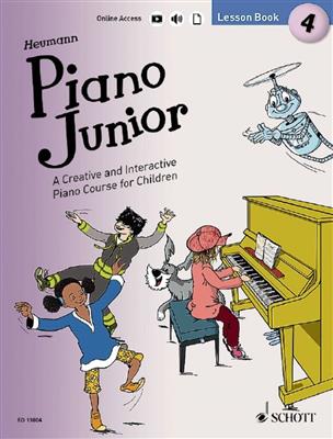 Piano Junior: Lesson Book 4 Vol. 4