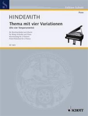 Paul Hindemith: Theme with four Variations: Orchestre à Cordes