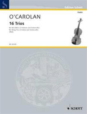 Toirdhealbhach Ó Cearbhalláin: 16 Trios: (Arr. Patrick Pfoess): Trio de Cordes