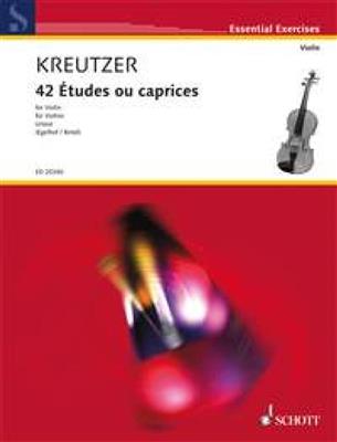 Kreutzer: 42 Etudes Ou Caprices: Solo pour Violons