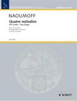 Emile Naoumoff: Four Songs: Chant et Piano
