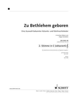 Zu Bethlehem geboren: (Arr. Hilger Schallehn): Ensemble de Chambre