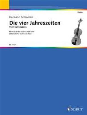 Hermann Schroeder: The Four Seasons: Violon et Accomp.