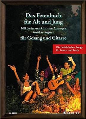 Das Fetenbuch für Jung und Alt: (Arr. Sebastian Mueller): Chant et Guitare