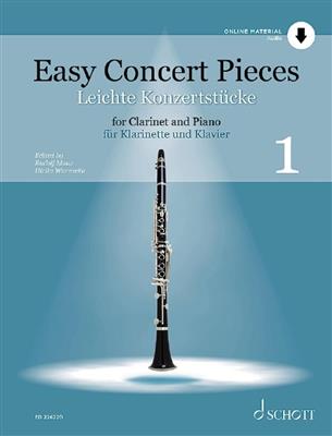 Easy Concert Pieces, Vol. 1: Clarinette et Accomp.