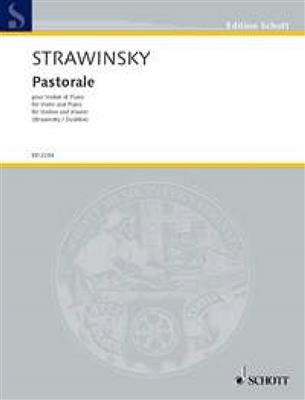Igor Stravinsky: Pastorale: Violon et Accomp.