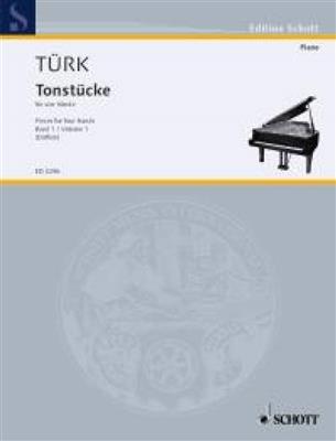 Daniel Gottlob Tuerk: Tonstucke 1: Piano Quatre Mains