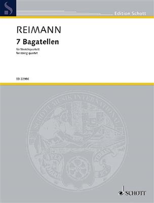 Aribert Reimann: 7 Bagatellen: Quatuor à Cordes