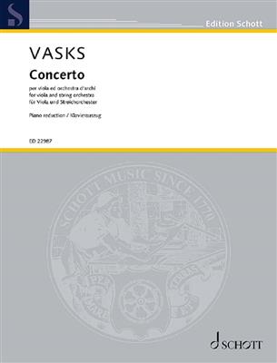 Peteris Vasks: Concerto: Alto et Accomp.