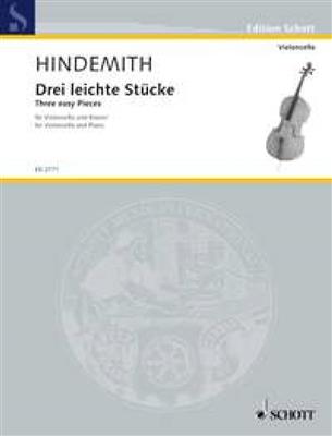 Paul Hindemith: 3 Leichte Stucke: Violoncelle et Accomp.