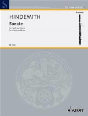 Paul Hindemith: Sonate: Basson et Accomp.
