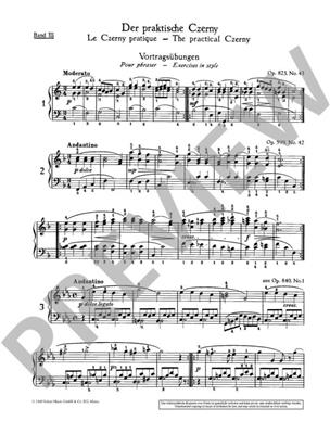 Carl Czerny: Praktische Czerny 3: Solo de Piano