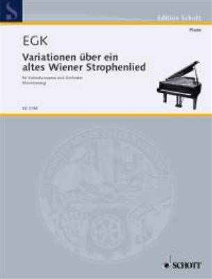 Werner Egk: Variationen uber ein altes Wiener Strophenlied: Orchestre et Voix