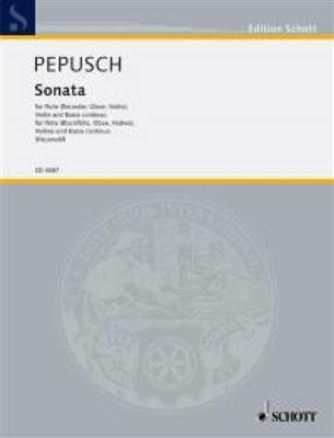 Johann Christoph Pepusch: Sonate: Flûte Traversière et Accomp.