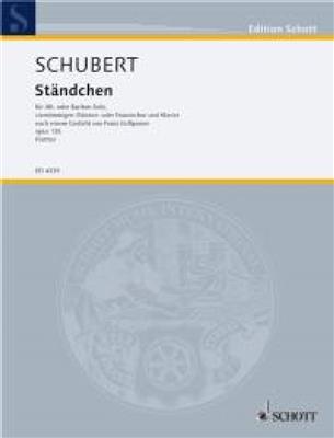 Franz Schubert: Standchen op. 135 D 920: Voix Hautes et Piano/Orgue