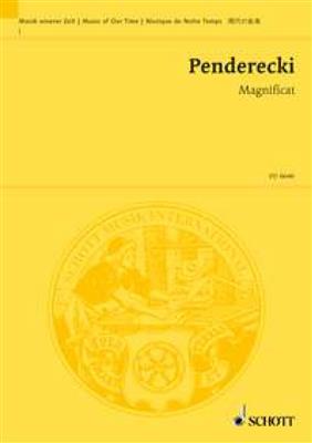 Krzysztof Penderecki: Magnificat: Chœur Mixte et Accomp.