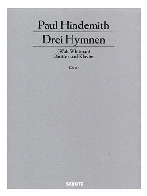 Paul Hindemith: 3 Hymnen von Walt Whitman op. 14: Chant et Piano