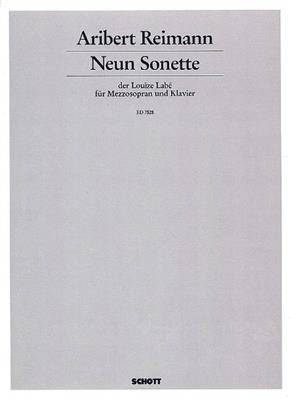 Aribert Reimann: Neun Sonette der Louïze Labé: Chant et Piano