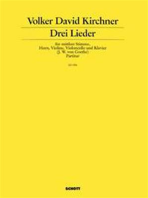 Volker David Kirchner: Drei Lieder: Ensemble de Chambre