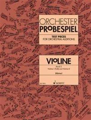 Orchester Probespiel Violine Band 2: Solo pour Violons