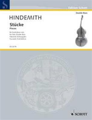 Paul Hindemith: Pieces: Solo pour Contrebasse