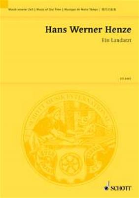 Hans Werner Henze: Ein Landarzt: Orchestre de Chambre