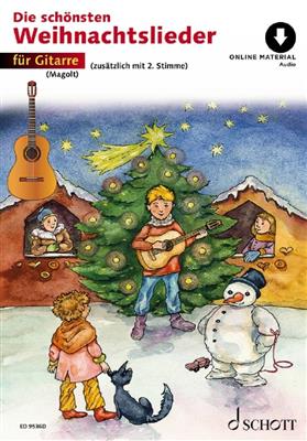 Die schönsten Weihnachtslieder: (Arr. Hans Magolt): Solo pour Guitare
