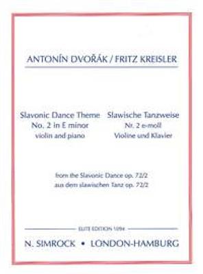 Antonín Dvořák: Slavonic Dance Theme: Orchestre Symphonique