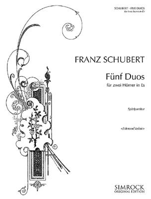 Franz Schubert: Duos(5): Duo pour Cors Français