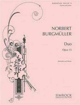 Jost Michaels: Duo op. 15: Clarinette et Accomp.