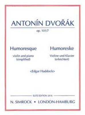 Edgar Haddock: Humoresque in G op. 101-7: Violon et Accomp.