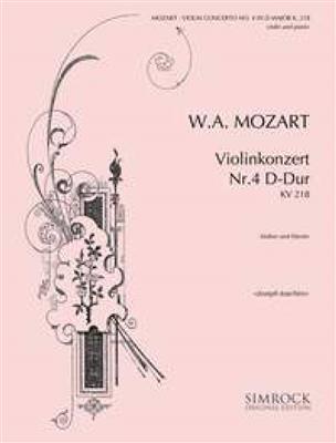 Joseph Joachim: Violin Concerto No. 4 D Major K 218: Orchestre et Solo