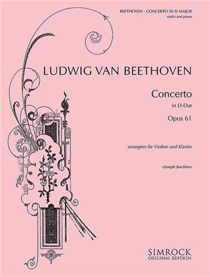 Violin Concerto In D Op.61: Orchestre et Solo