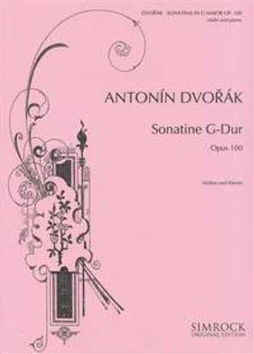 Antonín Dvořák: Sonatina in G Op.100: Violon et Accomp.