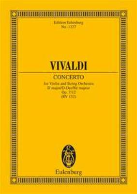 Antonio Vivaldi: Concerto D Major op. 7/12 RV 214 / PV 152: Cordes (Ensemble)