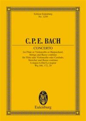 Carl Philipp Emanuel Bach: Concerto La Per Fl(Vc O Cemb) E Archi (Kneihs): Orchestre Symphonique