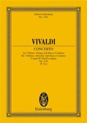 Antonio Vivaldi: Concerto F major op. 47/6 RV / P 321: Ensemble de Chambre