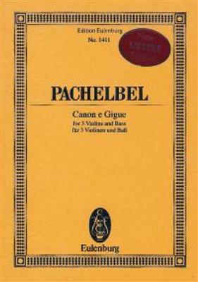 Johann Pachelbel: Canon And Gigue For Three Violins and Bass: Quatuor à Cordes