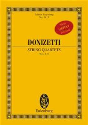 Gaetano Donizetti: String Quartets No. 1-6: Quatuor à Cordes